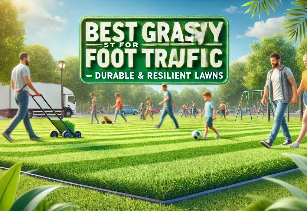 What’s the Best Grass Type for Heavy Foot Traffic?