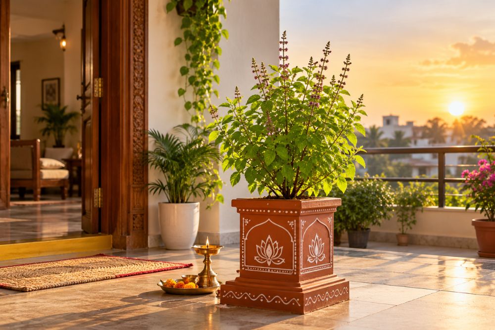 Tulsi Plant Direction as per Vastu: Where to Keep It at Home