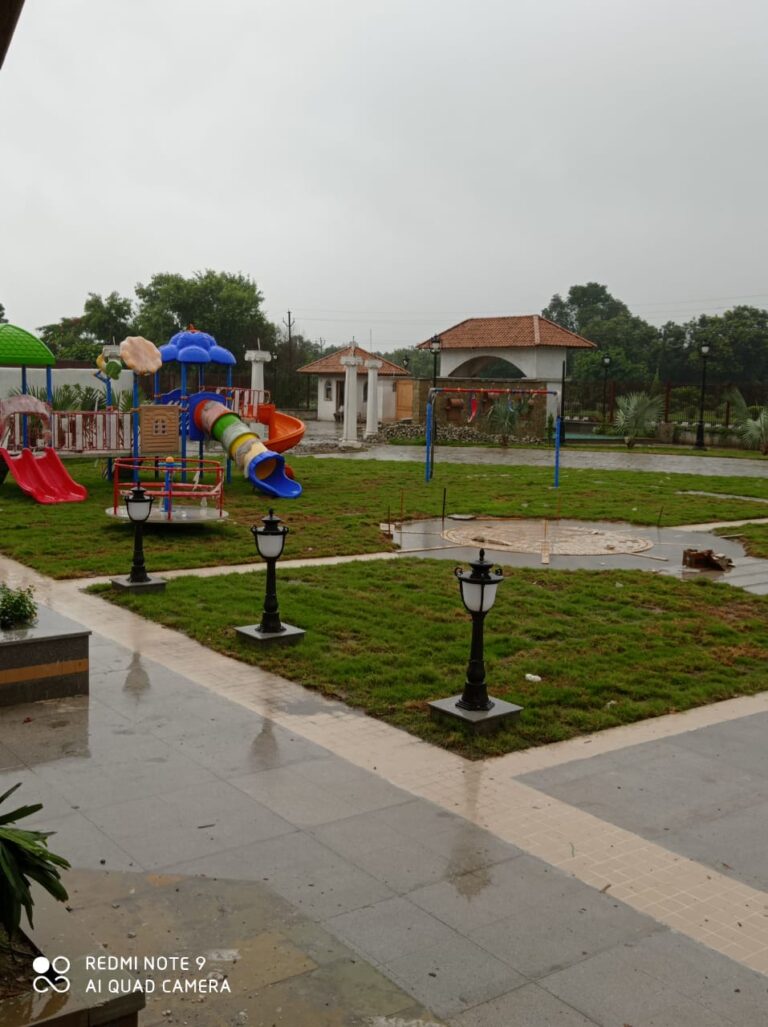 Soil Preparation - Bermuda Grass Installation for a Farmhouse Lawn in Gurgaon